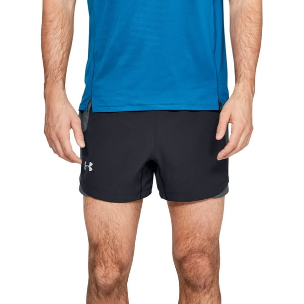 Under Armour Mens Speedpocket Qualifier 5-inch Shorts Under Armour Mens Speedpocket Qualifier 5-inch Shorts